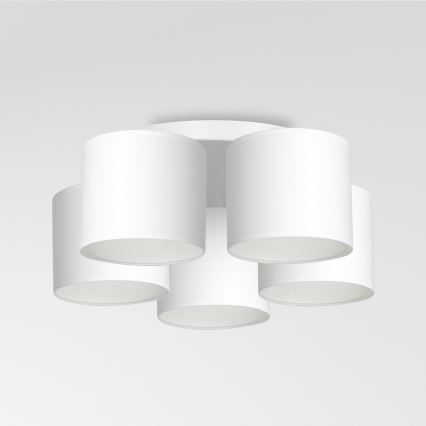 Deckenleuchte ARDEN, aufgesetzte Ausführung, 5xE27/60W/230V, weiß