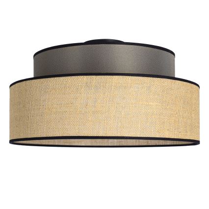 Deckenleuchte BOHO 1xE27/60W/230V d 40 cm braun/beige