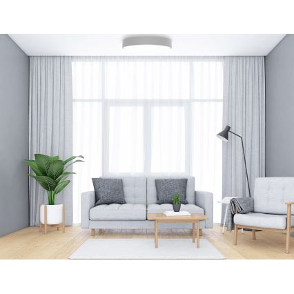 Deckenleuchte CLEO 6xE27/24W/230V d. 80 cm grau