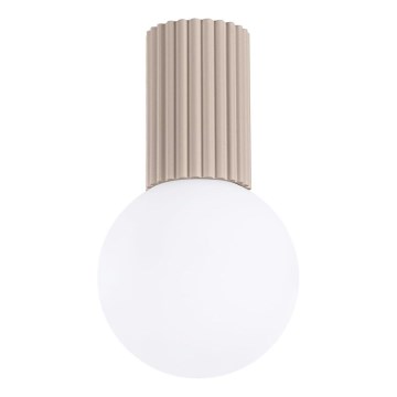 Deckenleuchte für Badezimmer HALO 1xG9/8W/230V d 12 cm IP44 beige