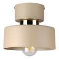 Deckenleuchte IGNIA 1xE27/60W/230V taupe