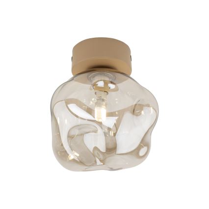 Deckenleuchte LAVA 1xG9/8W/230V beige/rauchfarben beige