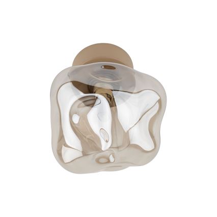 Deckenleuchte LAVA 1xG9/8W/230V beige/rauchfarben beige