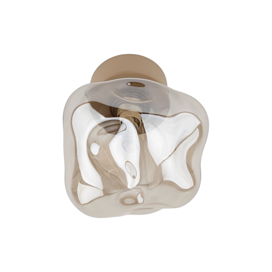 Deckenleuchte LAVA 1xG9/8W/230V beige/rauchfarben beige
