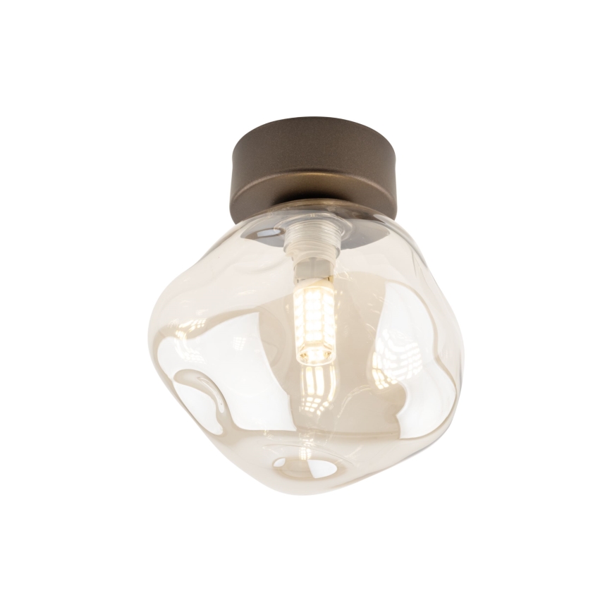 Deckenleuchte LAVA 1xG9/8W/230V Bronze/rauchiges Beige