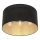 Deckenleuchte LOFT SHADE 3xE27/60W/230V schwarz/gold, aufgesetzt