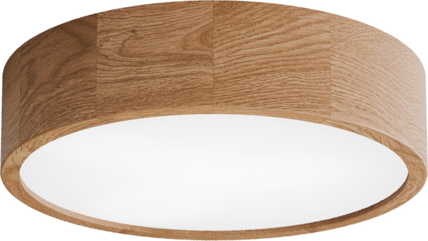 Deckenleuchte mit Sensor CLEO 3xE27/24W/230V pr. 37,5 cm Eiche