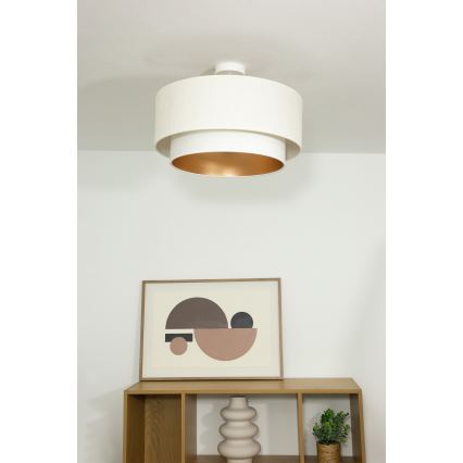 Deckenleuchte NATIA 1xE27/60W/230V weiß