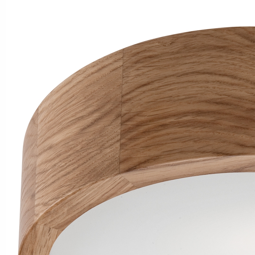 Deckenleuchte OAK 1xE27/60W/230V Eiche Ø 27,5 cm