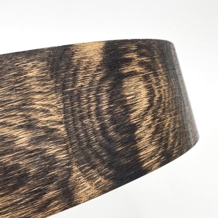 Deckenleuchte OAK SMOKY 1xE27/15W/230V Ø 27,5 cm Eiche/dunkelbraun