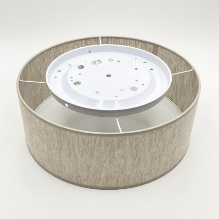 Deckenleuchte SIRJA 1xE27/15W/230V Ø 35 cm beige