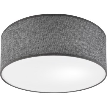 Deckenleuchte SIRJA 1xE27/15W/230V Ø 35 cm grau