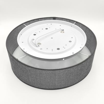 Deckenleuchte SIRJA 2xE27/15W/230V Ø 45 cm grau