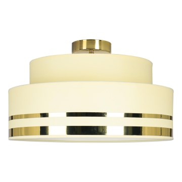 Deckenleuchte TAMI 1xE27/60W/230V beige/golden