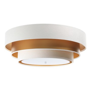 Deckenleuchte TRINITI 2xE27/60W/230V Weiß/Gold