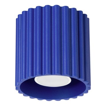 Deckenspot AURA 1xGU10/10W/230V Ø 10 cm blau