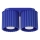 Deckenspot AURA 2xGU10/10W/230V blau