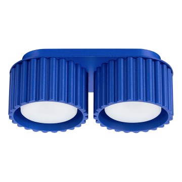 Deckenspot AURA 2xGX53/10W/230V blau