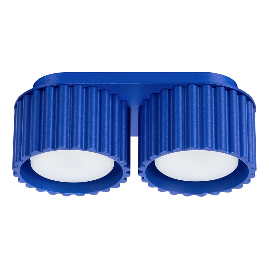 Deckenspot AURA 2xGX53/10W/230V blau