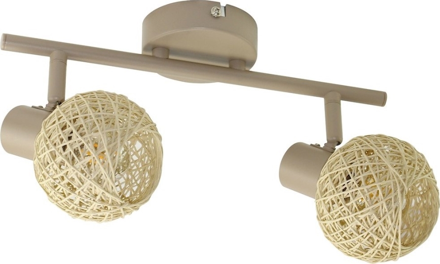 Deckenspot DEX 2xE14/10W/230V beige/creme
