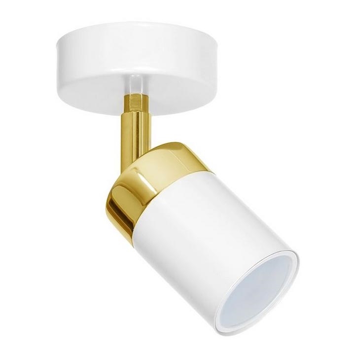 Deckenspot JOKER 1xGU10/25W/230V weiß/gold