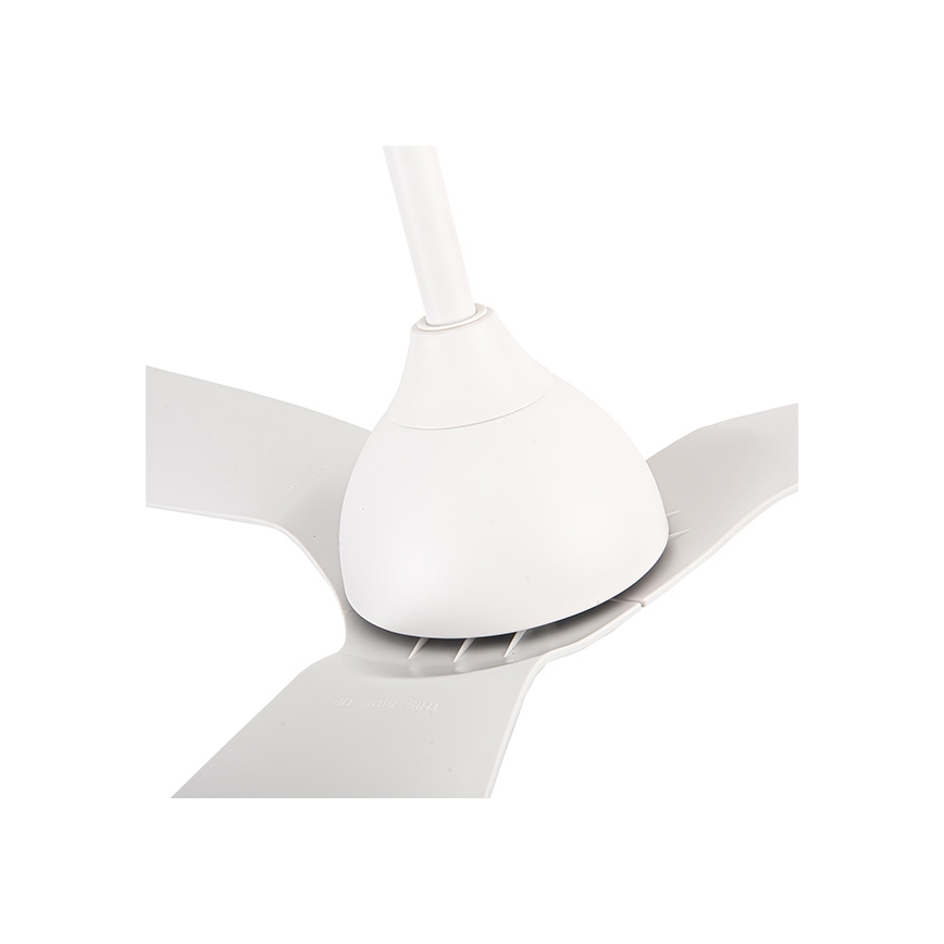 Deckenventilator Ø 132 cm IP44 Weiß + Fernbedienung
