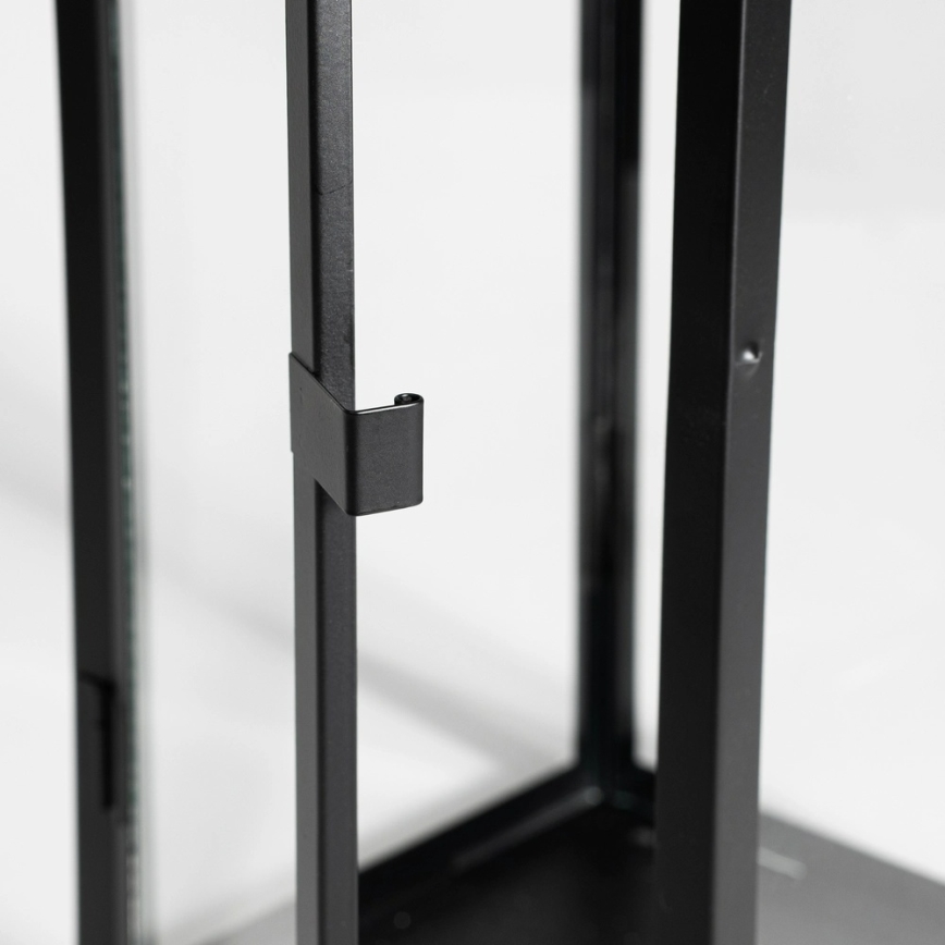 Dekorative Laterne 49 cm schwarz