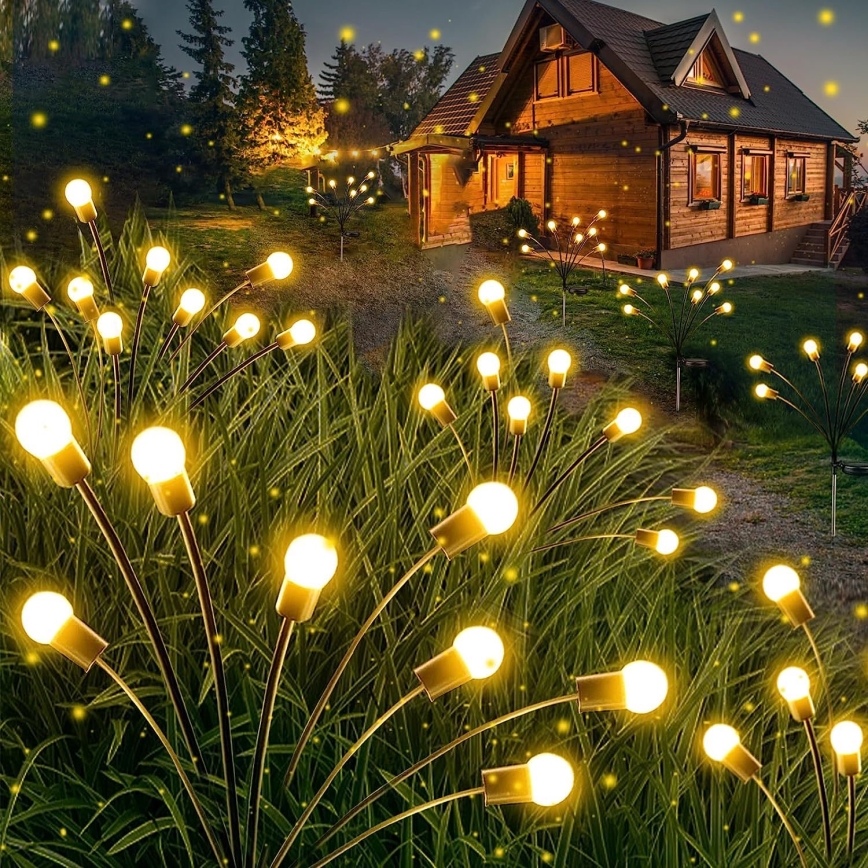 Dekorative LED-Solarleuchte 10xLED/1,2V 3000K 73 cm 600 mAh IP44