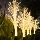 Dekorative LED-Solarleuchte LED/1,2V 3000K 80 cm 600 mAh IP44