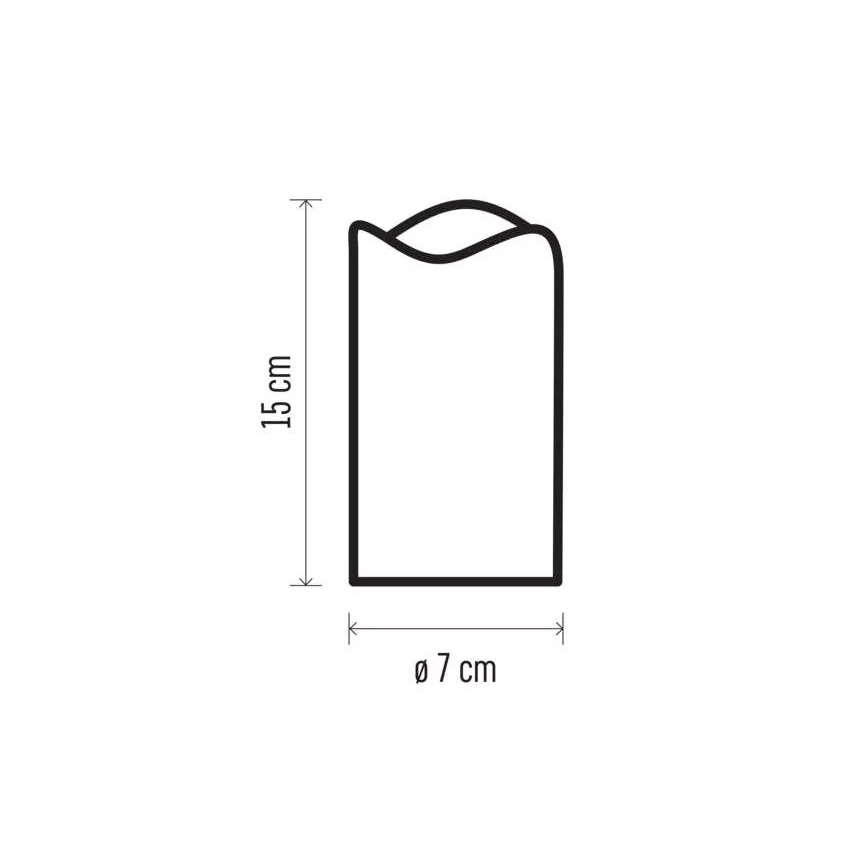 Dekorativer LED-Projektor LED/3xAAA Sterne warmweiβ