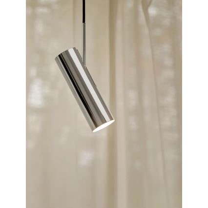 DFTP by Nordlux - Kabel-Pendelleuchte MIB 1xGU10/8W/230V glänzender Chrom