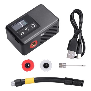 Digitaler Taschenkompressor 500 mAh 5V schwarz