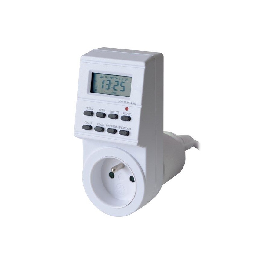 Digitaler Wochenzeitschalter 16A/230V 200 mAh