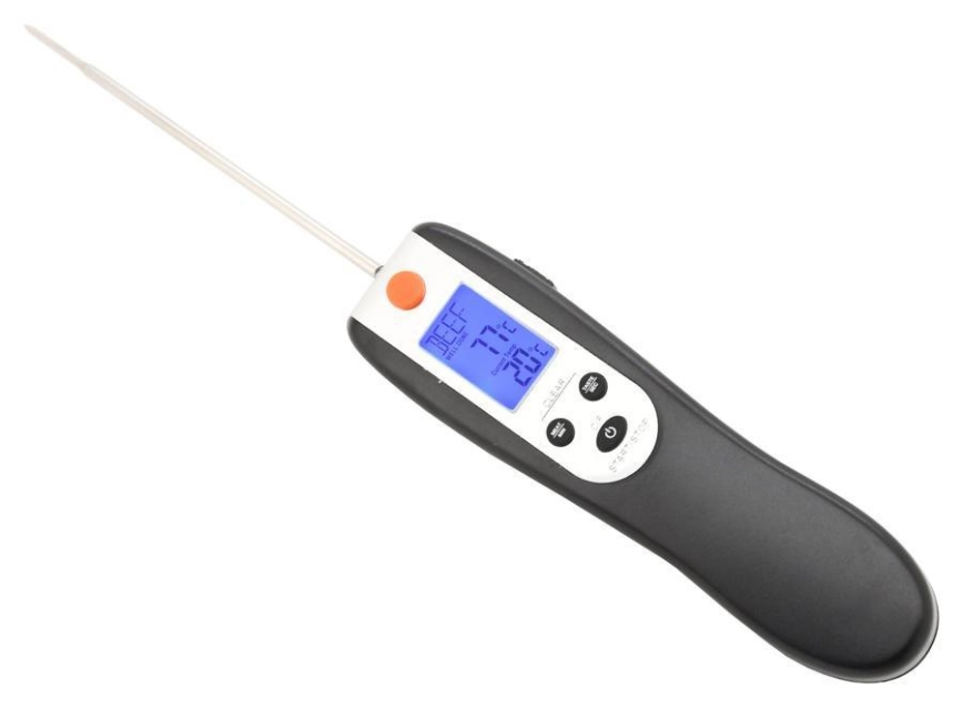 Digitales Fleischthermometer klappbar 0-300°C 2xAAA