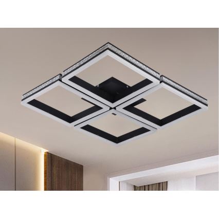 Dimmbare aufgesetzte LED-Deckenleuchte LED/215W/230V 3000–6500K + Fernbedienung