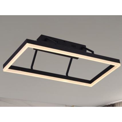 Dimmbare, aufgesetzte LED-Deckenleuchte LED/40W/230V 3000-6500K + Fernbedienung