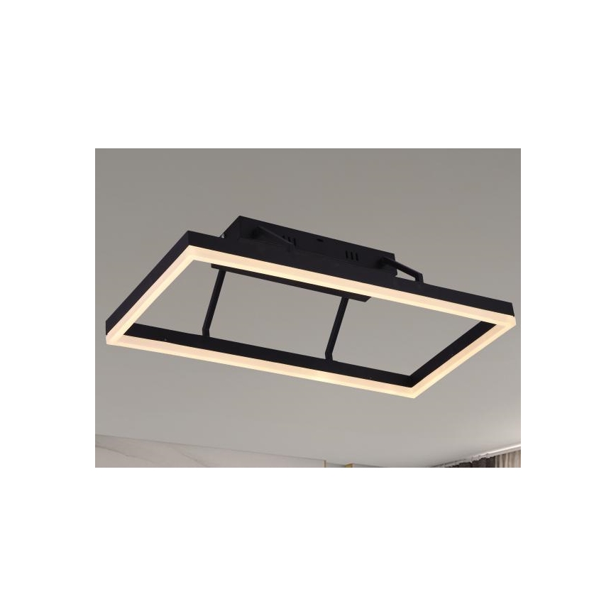 Dimmbare, aufgesetzte LED-Deckenleuchte LED/40W/230V 3000-6500K + Fernbedienung