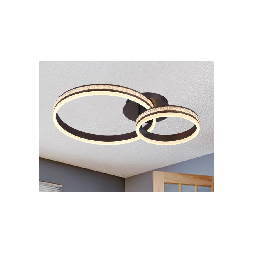 Dimmbare LED-Aufbauleuchte LED/110W/230V 3000-6500K + Fernbedienung