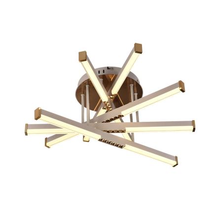 Dimmbare LED-Aufbauleuchte LED/75W/230V 3000-6500K + Fernbedienung