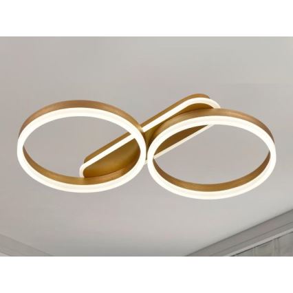 Dimmbare LED-Deckenleuchte 60W/230V 3000-6500K + Fernbedienung