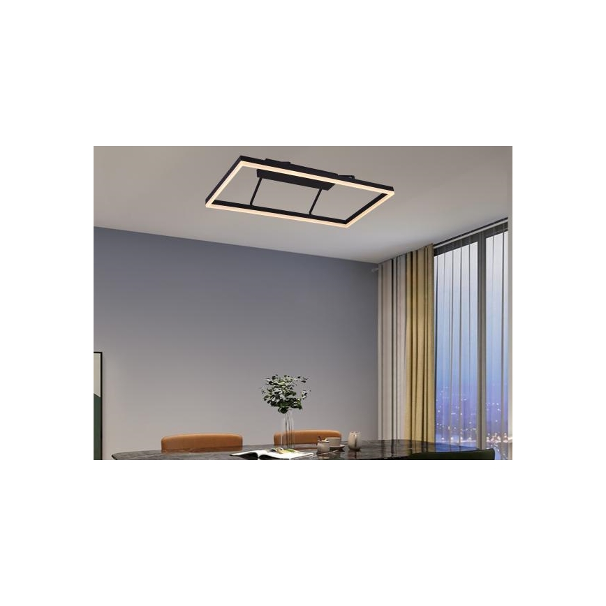 Dimmbare LED-Deckenleuchte (Aufbau) LED/55W/230V 3000-6500K + Fernbedienung
