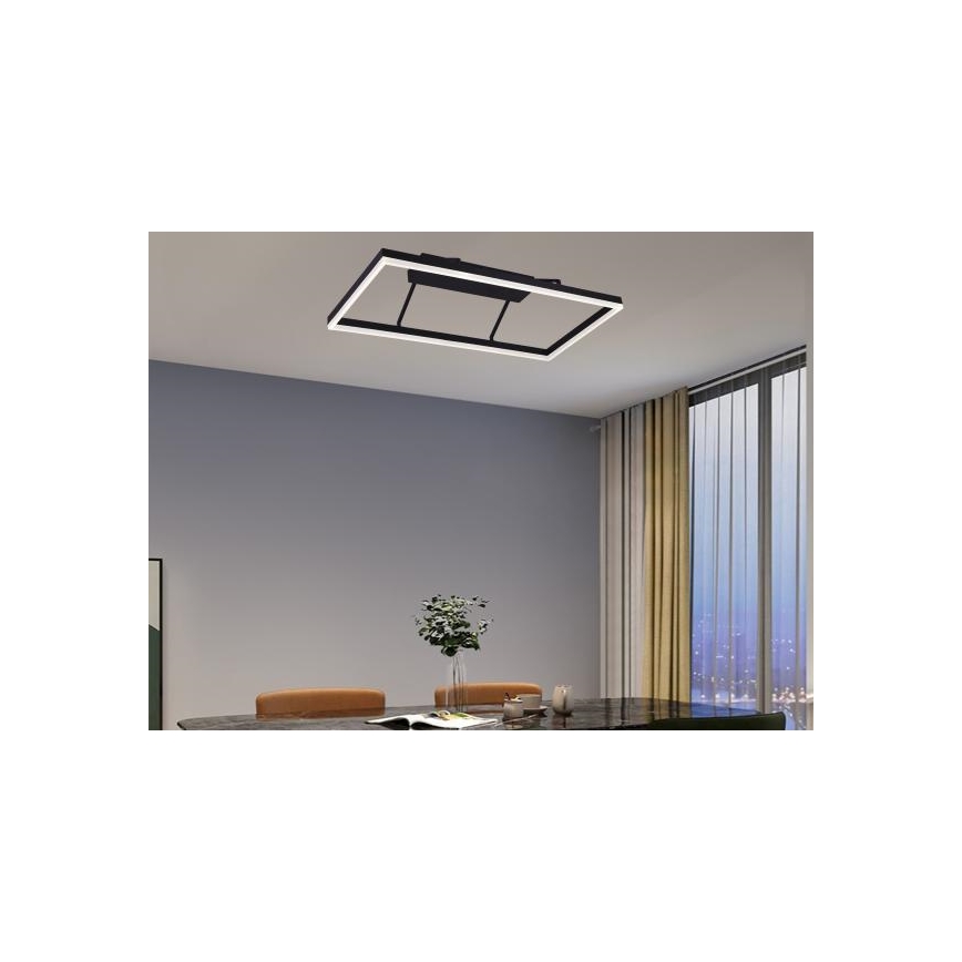 Dimmbare LED-Deckenleuchte (Aufbau) LED/55W/230V 3000-6500K + Fernbedienung