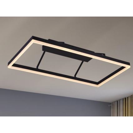 Dimmbare LED-Deckenleuchte (Aufbau) LED/55W/230V 3000-6500K + Fernbedienung