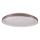 Dimmbare LED-Deckenleuchte für Badezimmer GRAŻYNA LED/72W/230V 3000-6000K d 51 cm IP44 grau + Fernbedienung
