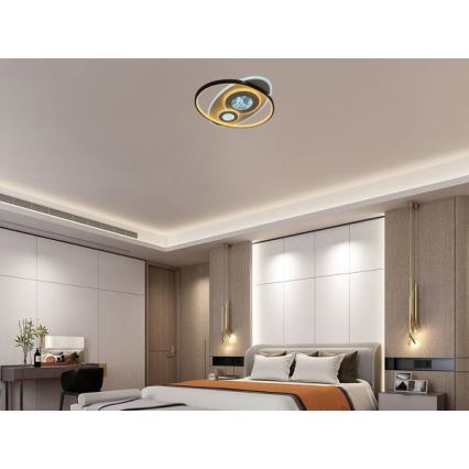Dimmbare LED-Deckenleuchte LED/105W/230V 3000-6500K + Fernbedienung