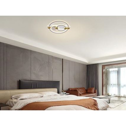 Dimmbare LED-Deckenleuchte LED/120W/230V 3000-6500K + Fernbedienung