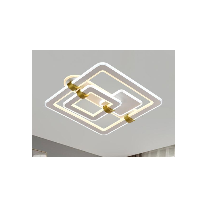 Dimmbare LED-Deckenleuchte LED/140W/230V 3000-6500K + Fernbedienung