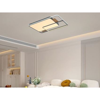 Dimmbare LED-Deckenleuchte LED/280W/230V 3000-6500K + Fernbedienung