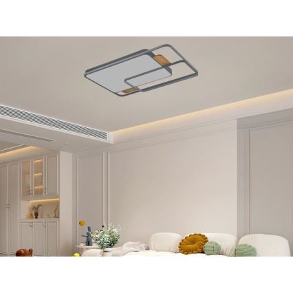 Dimmbare LED-Deckenleuchte LED/280W/230V 3000-6500K + Fernbedienung