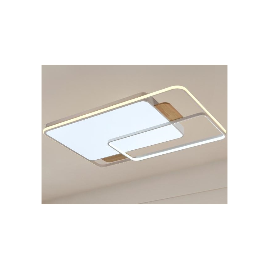 Dimmbare LED-Deckenleuchte LED/280W/230V 3000-6500K + Fernbedienung